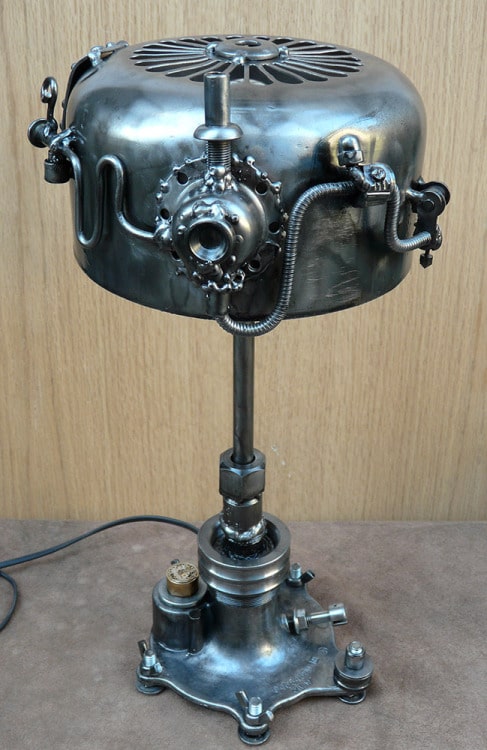 Nice Metal SteamPunk Desk Lamp.