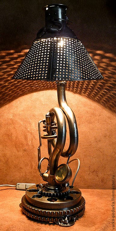 steampunk table lamps for sale