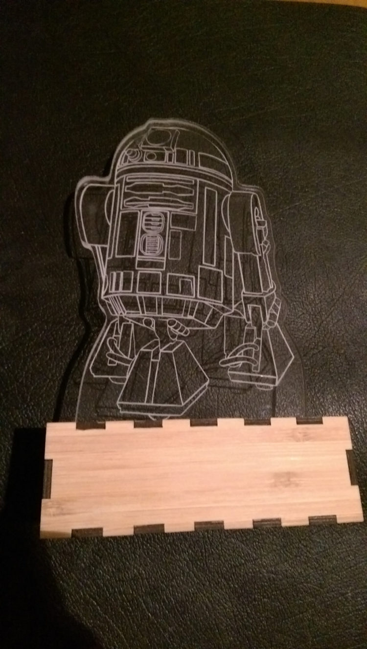R2-D2 Star Wars Lamp
