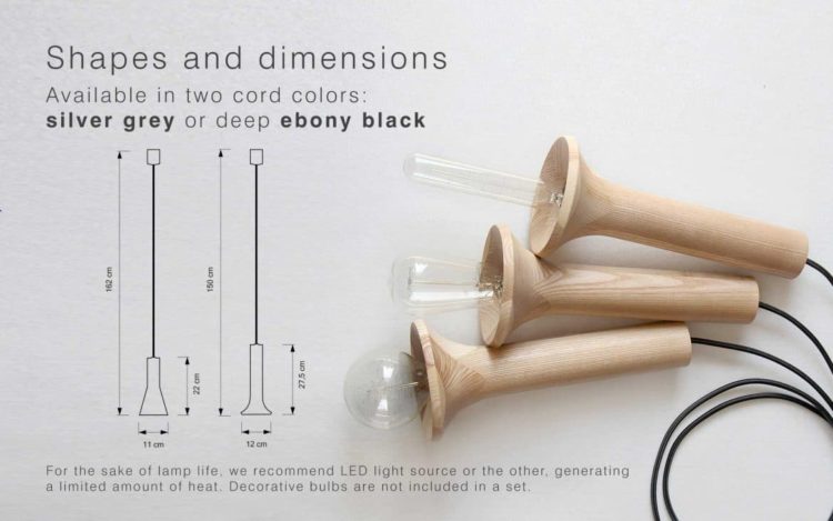 Beautiful & Simple Wood Pendant Lighting 2 - Pendant Lighting - iD Lights Beautiful and Simple Wood Lamp