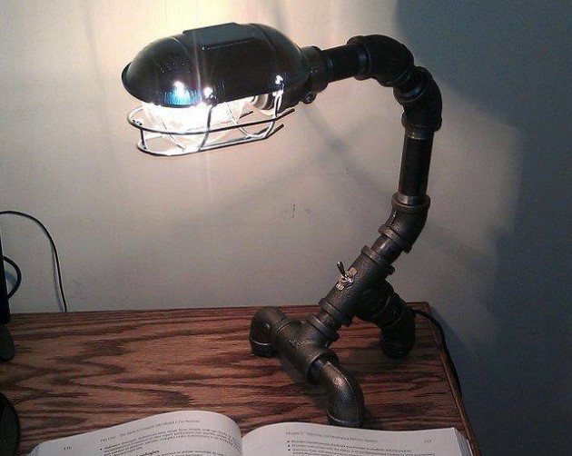 DIY: Nice Industrial Pipe Lamp Design Tutorial