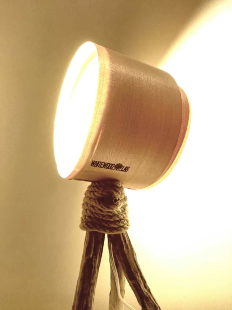 Whitewood Table lamp Tripod