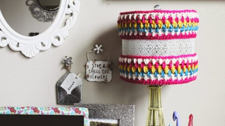 Diy Crocheted Pendant Lighting Cozy Id Lights Diy Crocheted Lamp Cozy