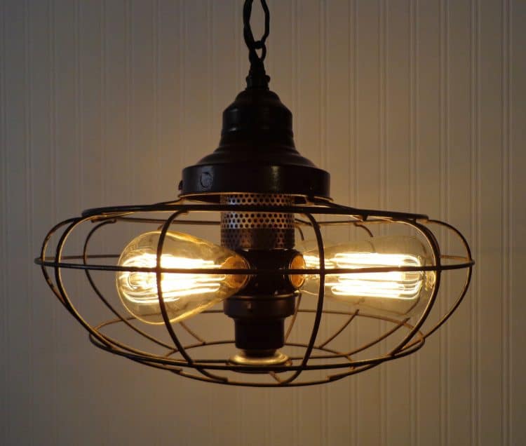 One-of-a-kind Industrial Light Chandelier