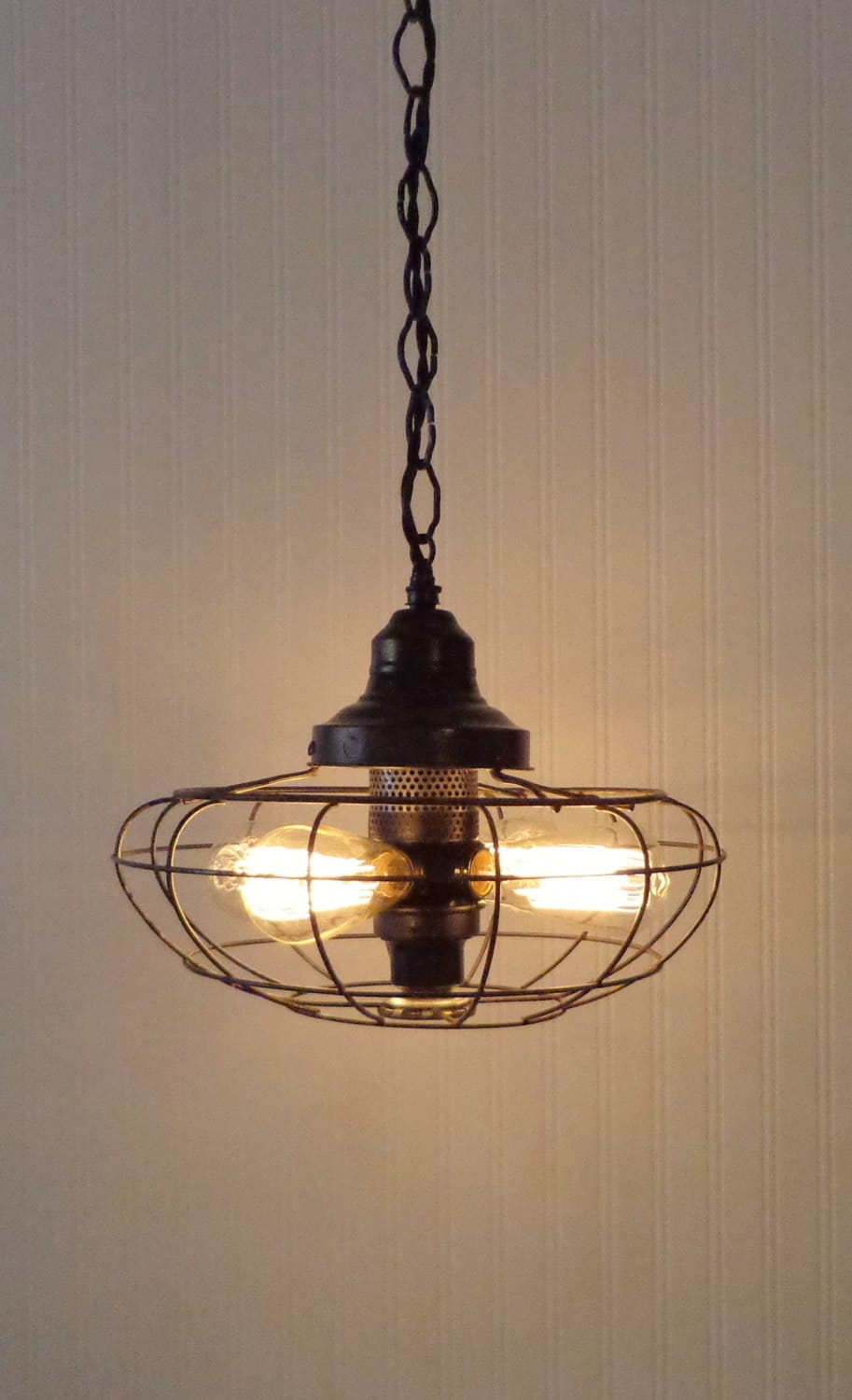 One Of A Kind Fan Rustic Vintage Chandelier Id Lights