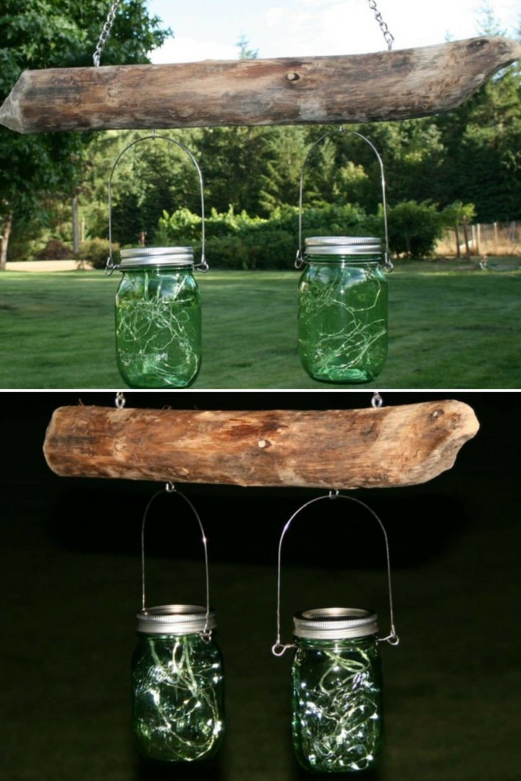 Farmhouse mason jar lights deals