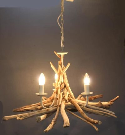 Simple Driftwood Chandelier