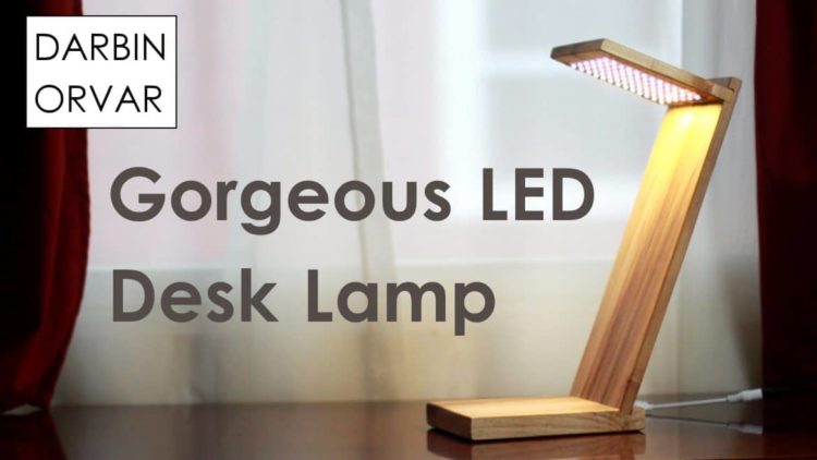 Awesome DIY: You Can Make This LED Desk Lamp