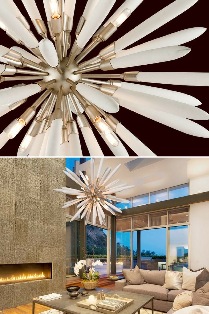 This Interstellar Light Fixture Is Inspired by Sputnik