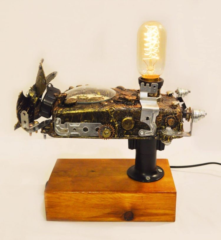 10 Amazing Steampunk Desk Lamps
