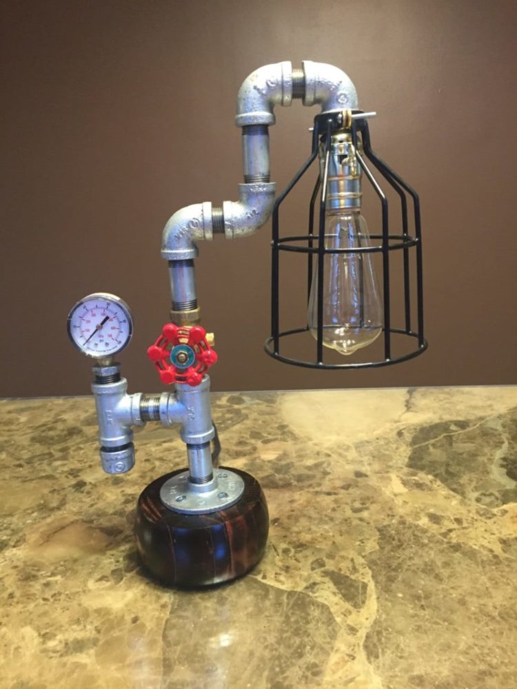 steampunk table lamps