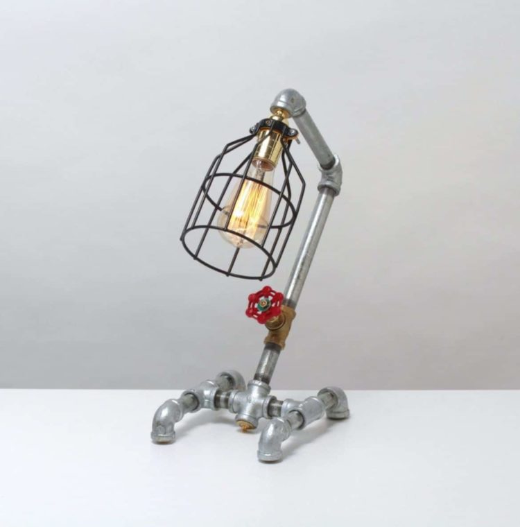 10 Amazing Steampunk Desk Lamps