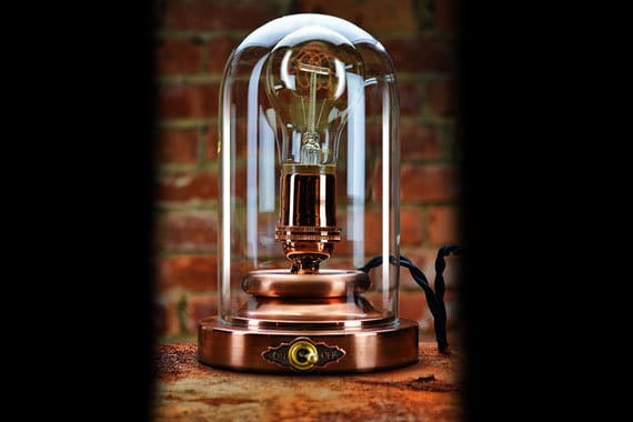 10 Amazing Steampunk Desk Lamps