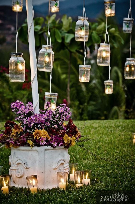 10 Outdoor Lighting Ideas for a Shabby Chic Garden #6 is Lovely