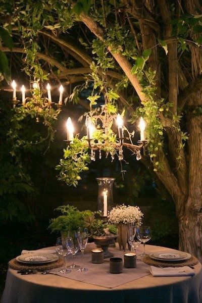 20 Outdoor Lighting Ideas for a Shabby Chic Garden #6 is Lovely