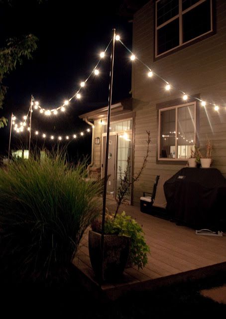 20 Outdoor Lighting Ideas for a Shabby Chic Garden 6 is Lovely