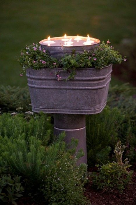 10 Outdoor Lighting Ideas for a Shabby Chic Garden #6 is Lovely