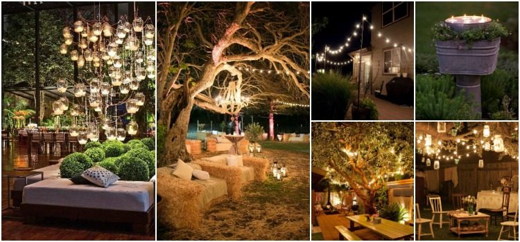 10 Outdoor Lighting Ideas for a Shabby Chic Garden #6 is Lovely