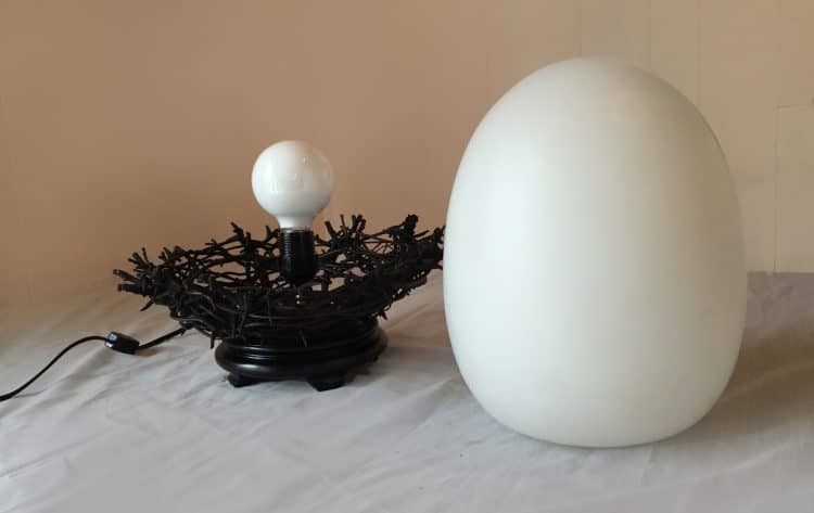 Nesting Egg Table Lamp, detail