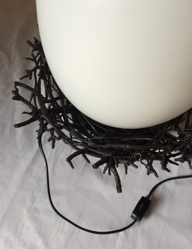 Nesting Egg Table Lamp, detail