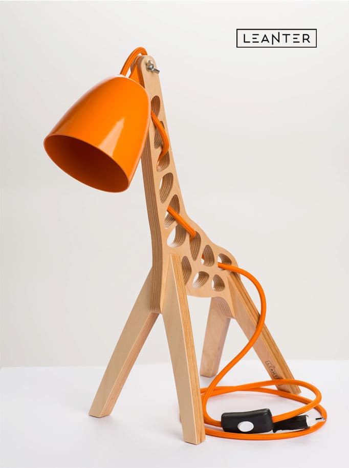 Handmade Kids Giraffe Lamps