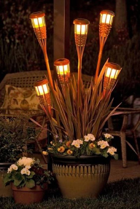 Outdoor Lighting Ideas for a Shabby Chic Garden