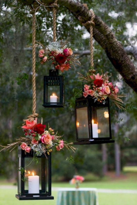 Outdoor Lighting Ideas for a Shabby Chic Garden