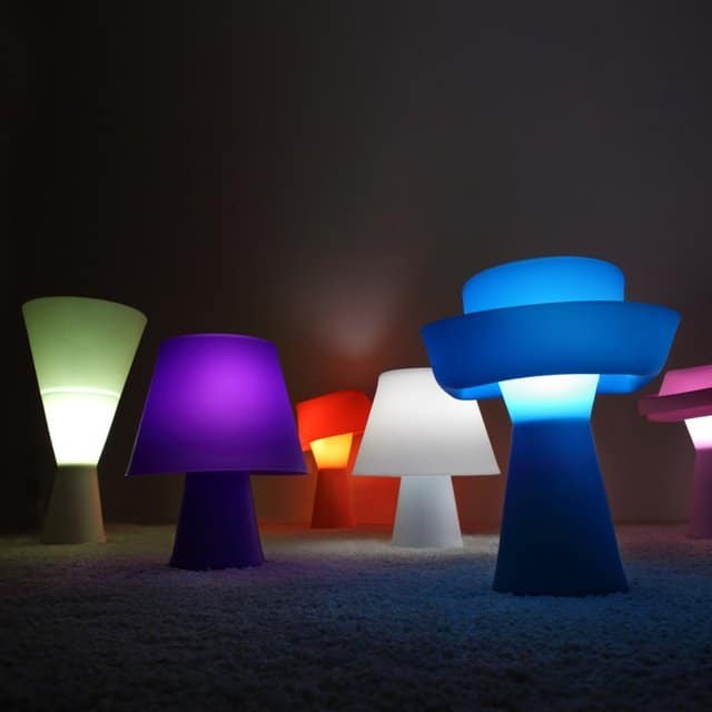 Numen Shape-Shifting Bedroom Table Lamp