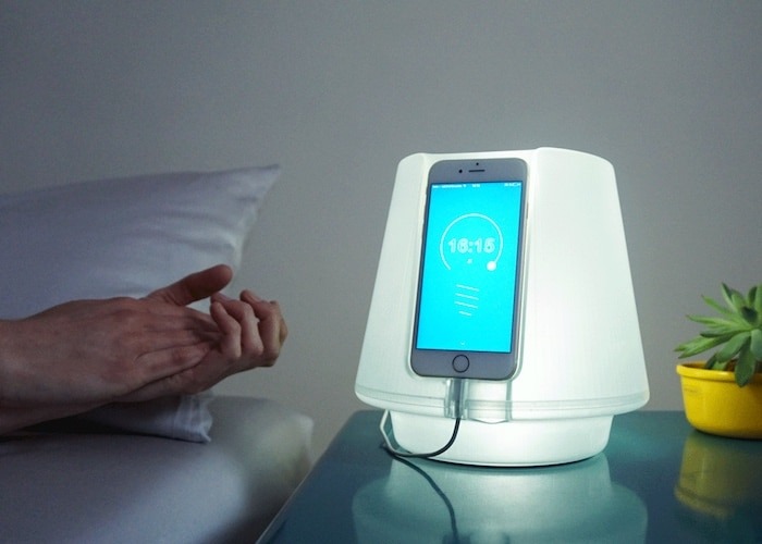 UpLamp Transforms iPhone 6 into Bedside Lamp