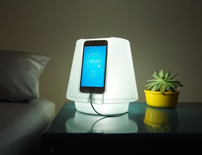 UpLamp Transforms iPhone 6 into Bedside Lamp
