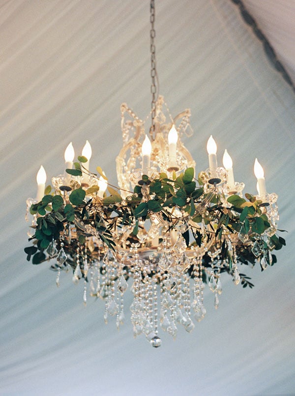 Vegetal Wedding Light Fixtures