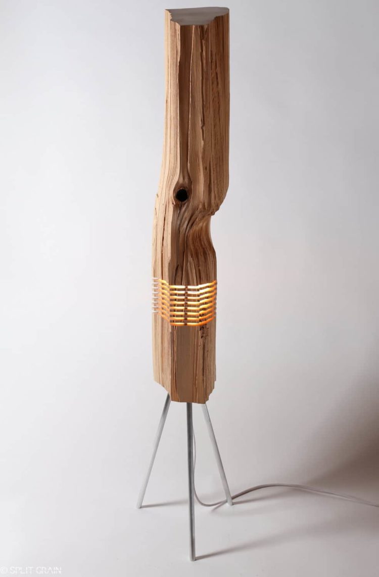 Beautiful Light Sculptures made with California Cedar Wood