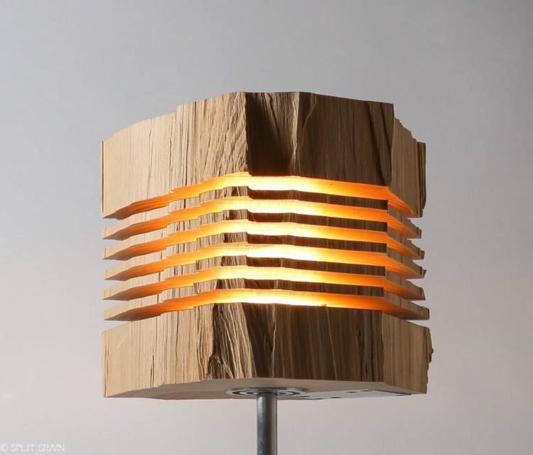 Beautiful Light Sculptures made with California Cedar Wood