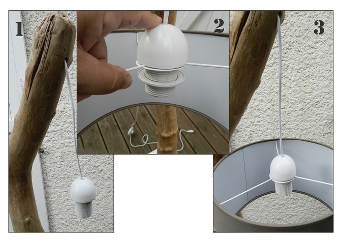 Simple and Easy Driftwood Floor Lamp Tutorial