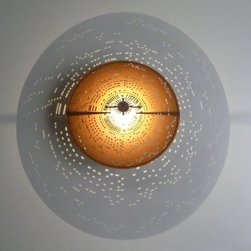 Recycled Art Lamps by LM Planquette