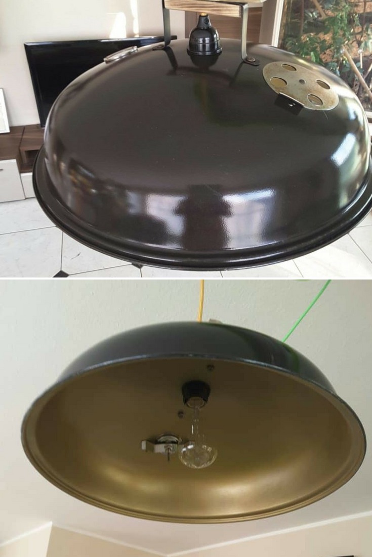 Barbecue Cover Pendant Lamp