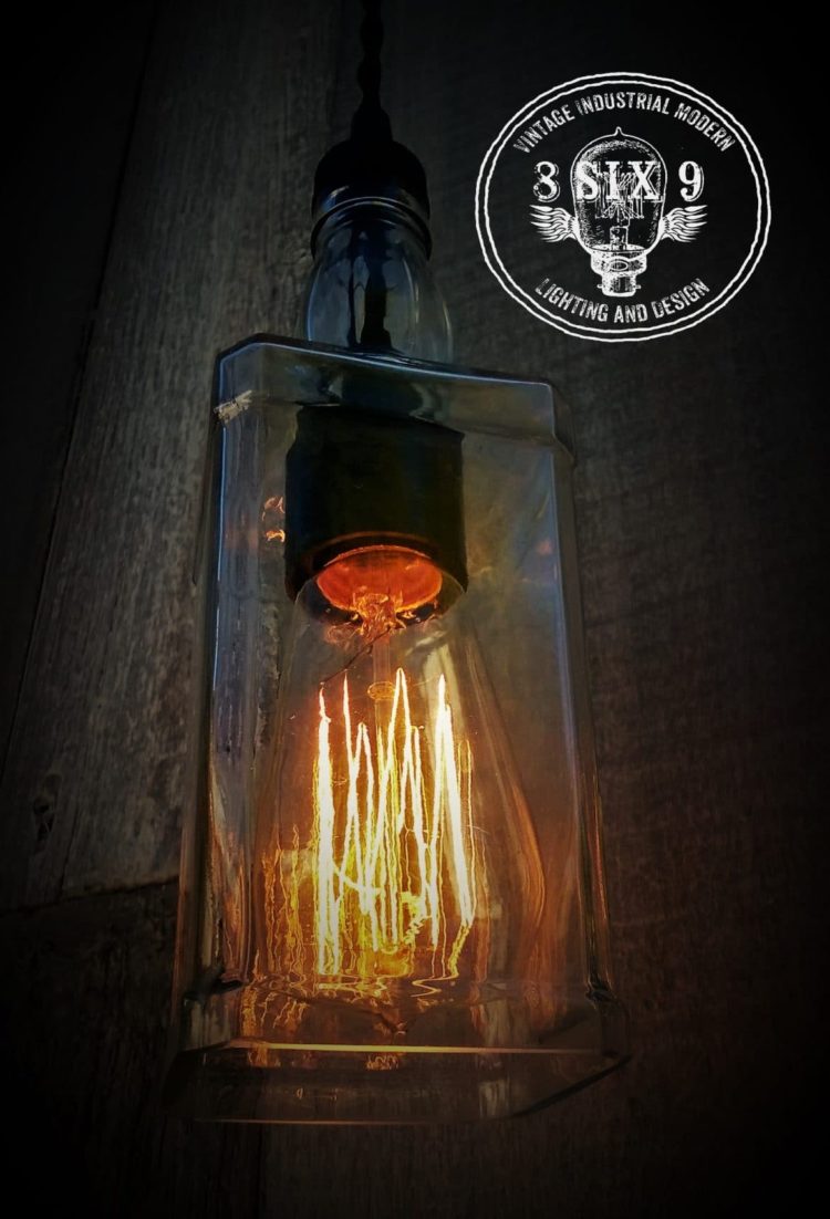 Whiskey Bottle Pendant Lighting