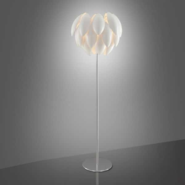 Chrome Luna Design lamp