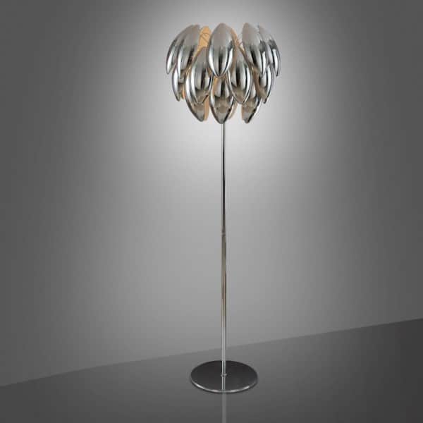 Chrome Luna Design lamp