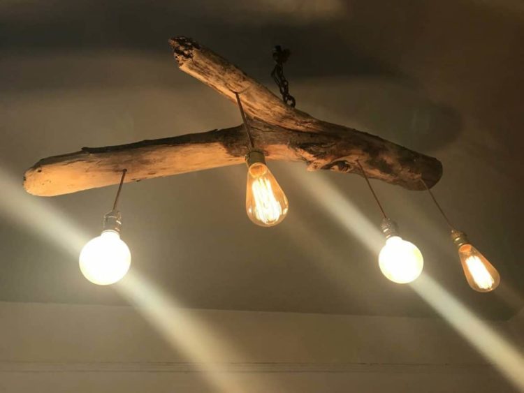 Unique Wood Lamp
