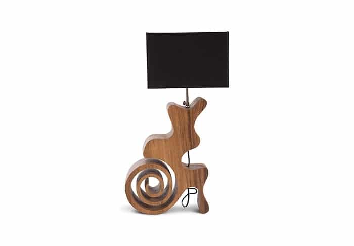 Curly Spiral Table Lamp