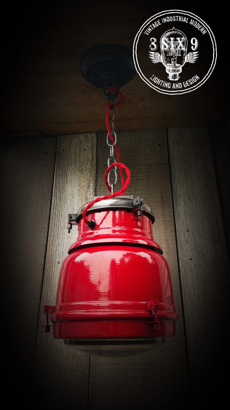 Industrial Firehouse Cannister Lighting - pendant-lighting Industrial Firehouse Cannister Lighting - pendant-lighting