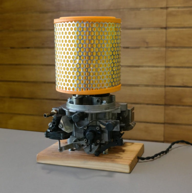 Table Lamp from Vintage Retro Car Parts