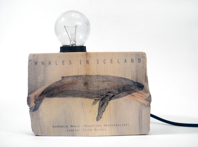 Driftwood Humpback Whale Wood lamp 3 - Table Lamps - iD Lights Driftwood Humpback Whale Wood lamp 3 - Table Lamps - iD Lights