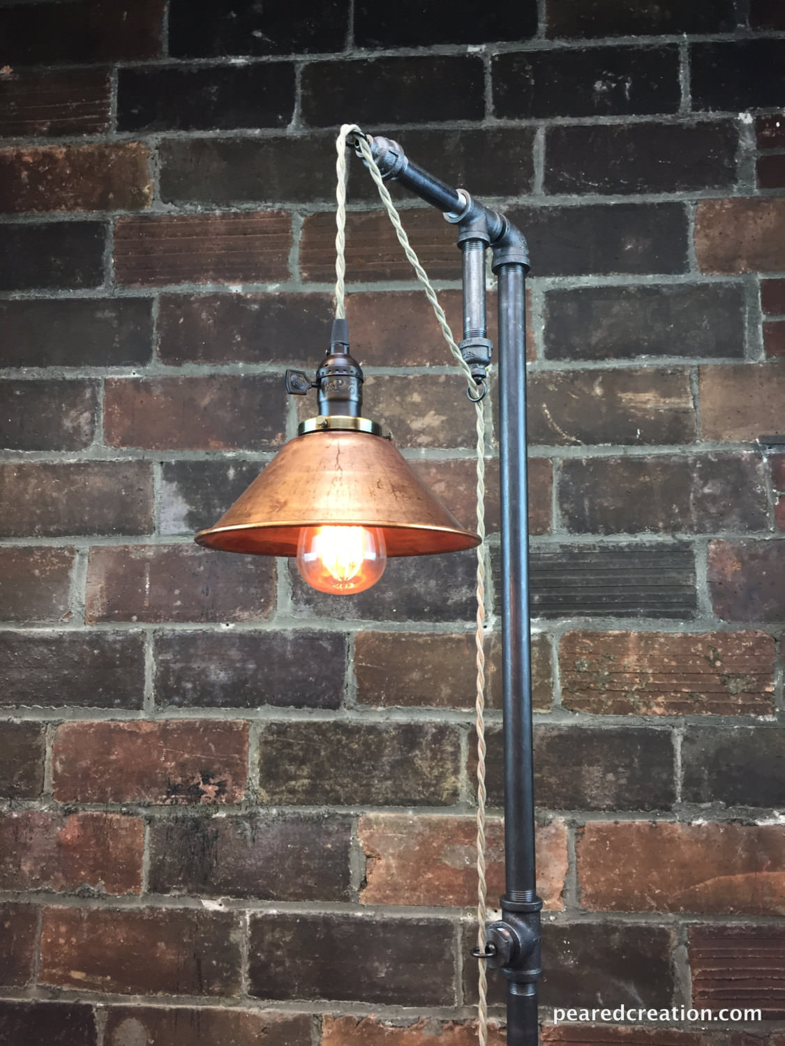 Amazing steampunk floor lamp