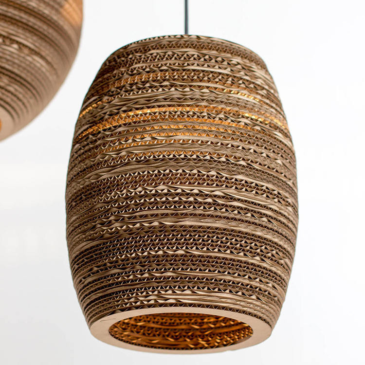 Beehive Lampshade from Recycled Cardboard 11 - concept - iD Lights Beehive Lampshade from Recycled Cardboard 7 - concept - iD Lights