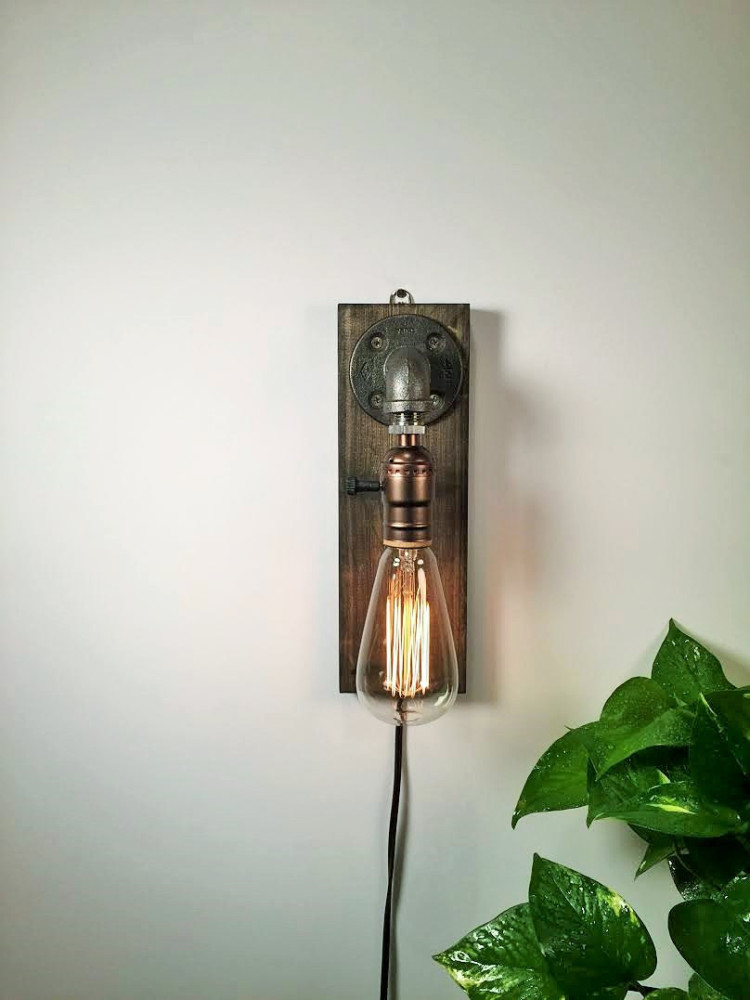 Rustic Sconce Wall Lamp 3 - Wall Lamps & Sconces - iD Lights