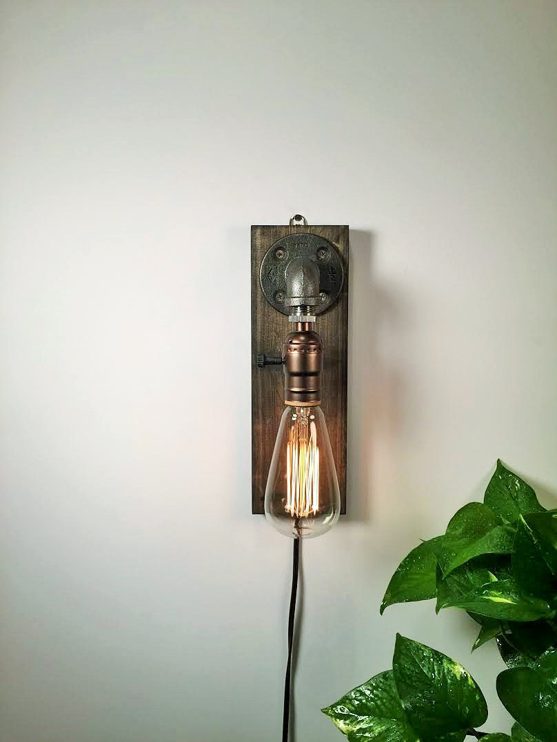 Rustic Sconce Wall Lamp 1 - Wall Lamps & Sconces - iD Lights