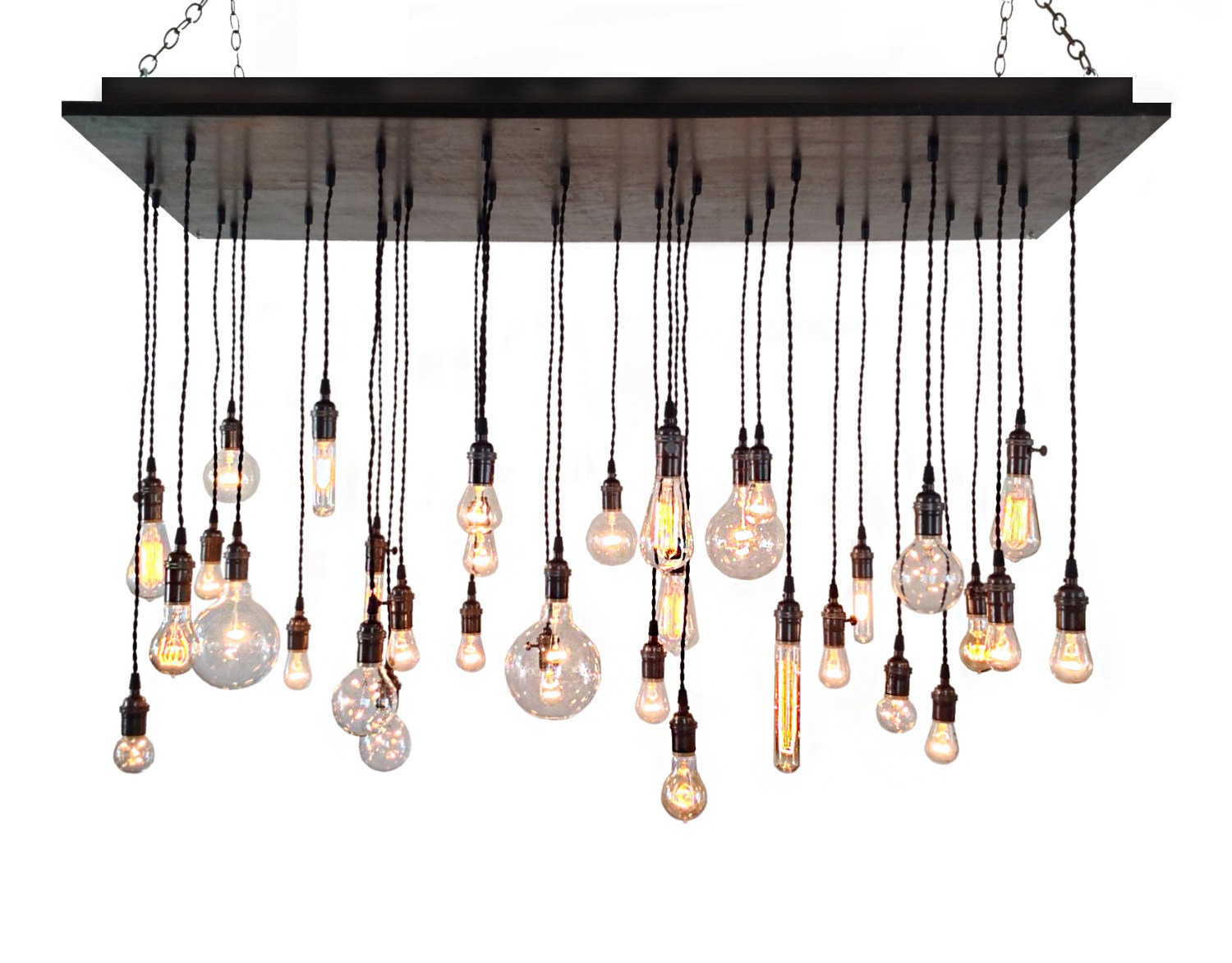 Over-sized Rustic Style Chandelier 1 - Chandeliers - iD Lights