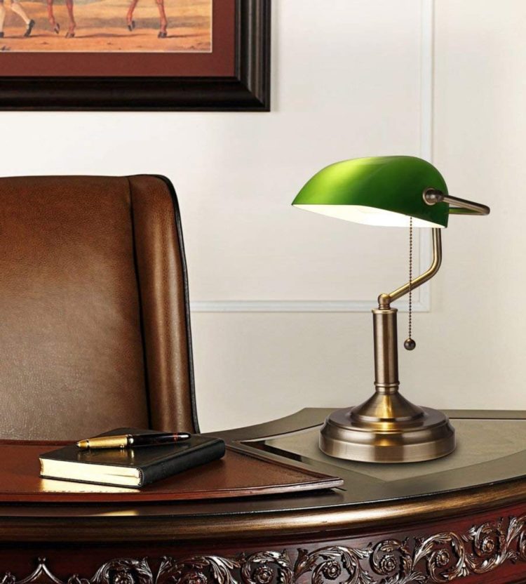 classic bankers lamp